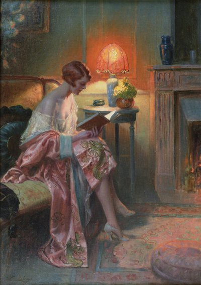 A Quiet Read by Delphin Enjolras